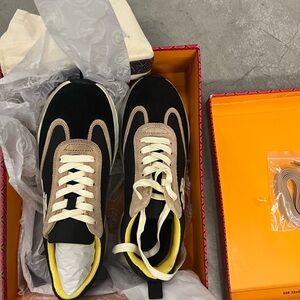 Stylish Black and Brown Men's Sneakers